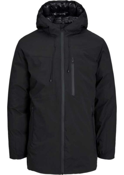 Jack&jones 12256884 Jjpayne Parka Jacket Erkek Uzun Mont Siyah modelleri