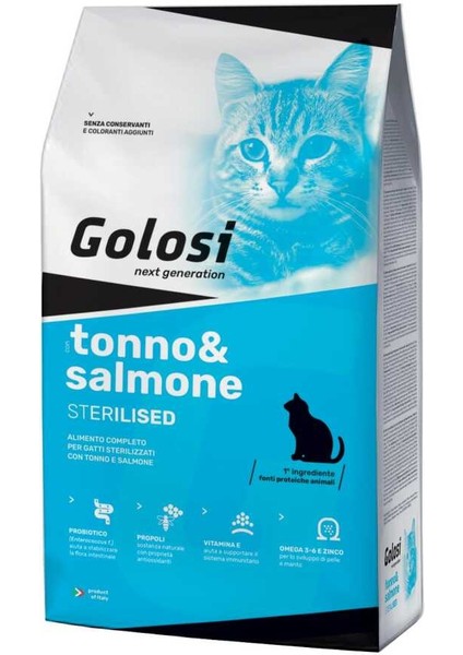 Cat Indoor Somonlu ve Pirinçli Kısırlaştırılmış Yetişkin Kedi Maması 20 kg