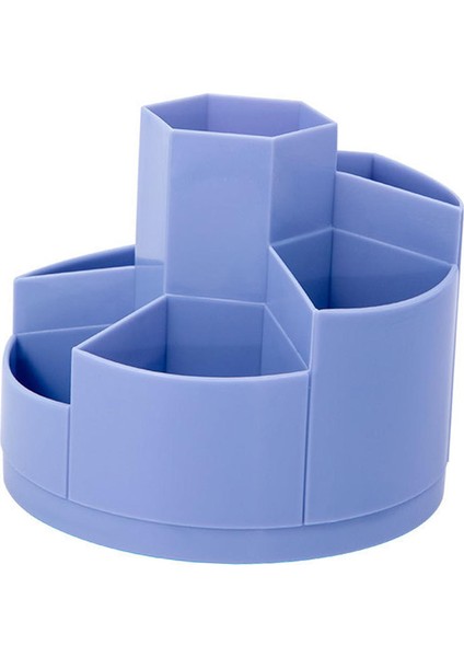 Düzenleyici Yüksek Kapasiteli Fırçası Vanity Tezgahı Mavi (Yurt Dışından)