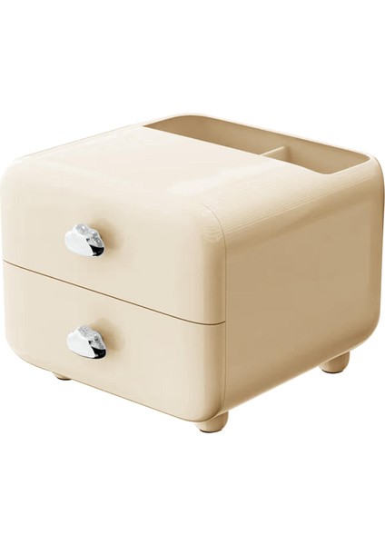 Üstü Depolama Çekmeceli Fırçaları Üstü Kırtasiye Sarı (Yurt Dışından)