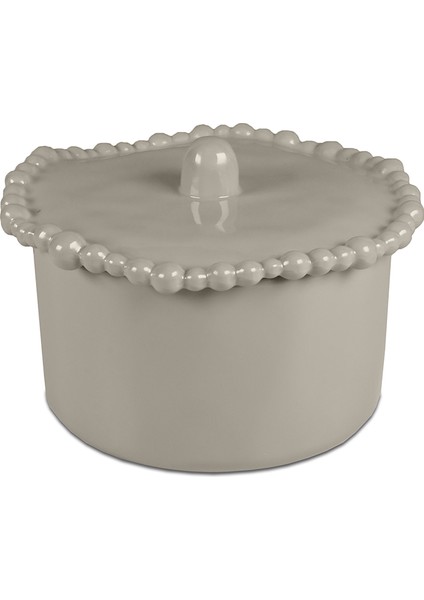 Joke Table Kitchen Melamin Bisküvi Kavanozu 14 cm x 21 cm Kahverengi