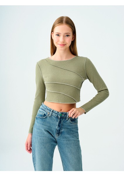 Slim Fit Kadın Top