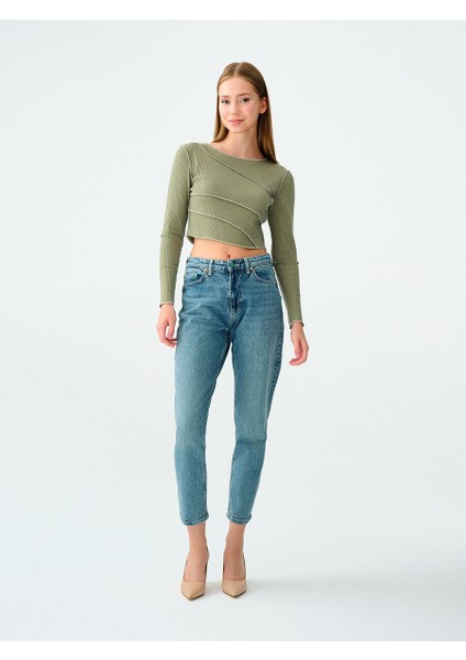 Slim Fit Kadın Top