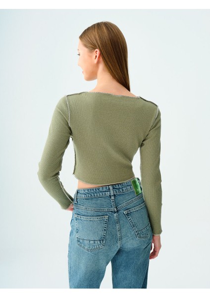 Slim Fit Kadın Top