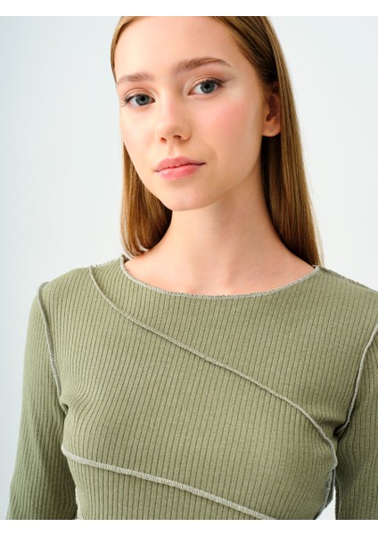 Slim Fit Kadın Top