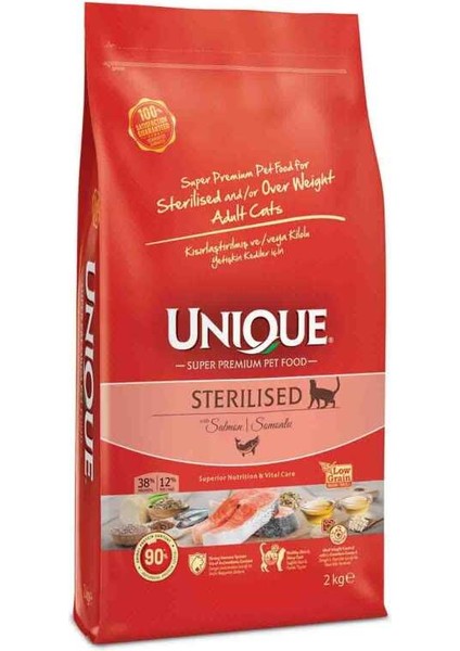 Sterilized Kısırlaştırılmış Somonlu Yetişkin Kedi Maması 2 kg