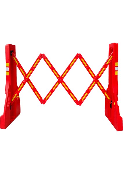 10'lu Akordiyon Bariyer Seti Kırmızı 230 x 110 cm fiyatları