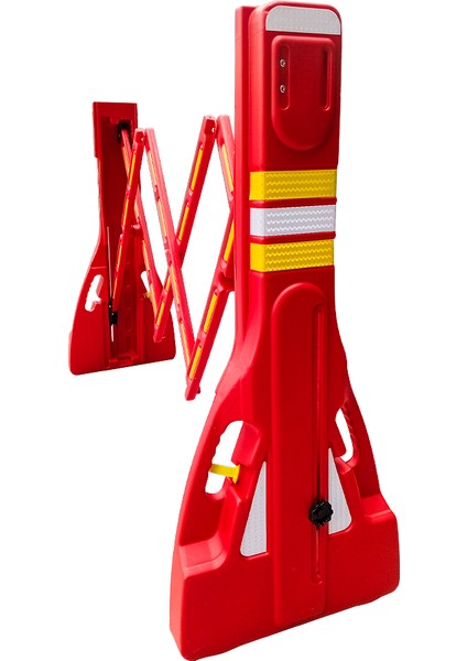 10'lu Akordiyon Bariyer Seti Kırmızı 230 x 110 cm modelleri