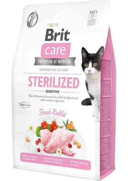 Sterilised Sensitive Tavşanlı Yetişkin Kedi Maması 7 kg