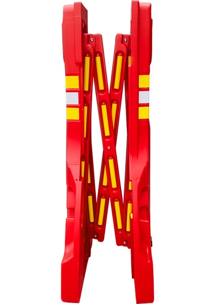 10'lu Akordiyon Bariyer Seti Kırmızı 230 x 110 cm fırsatları
