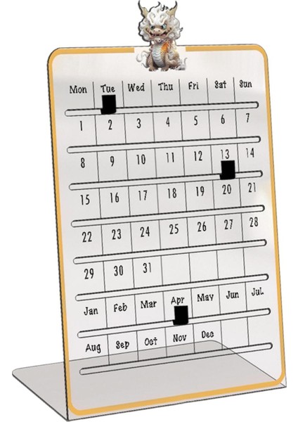 Sürekli Takvim Akrilik Masa Takvimi Ofis Parti Hediyeleri Kalemlik Çince (Yurt Dışından) fiyatları