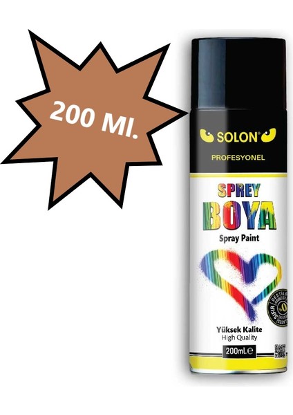 Sprey Boya Kahverengi 200 ml