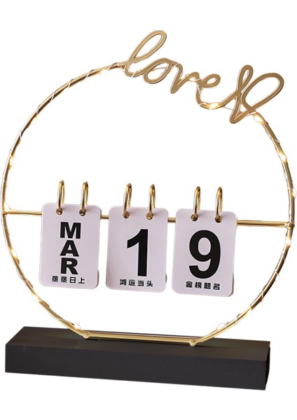 Sevgililer Günü Takvimleri I Için Flip Sürekli Takvim (Yurt Dışından)