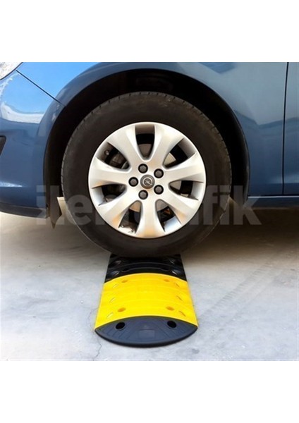 Oval Plastik Hız Kesici Set, Yol Kasisi 6,5 metre