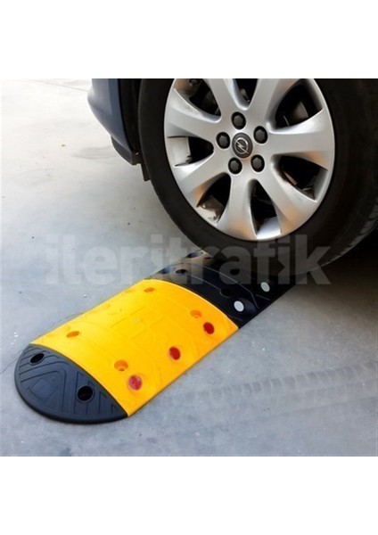 Oval Plastik Hız Kesici Set, Yol Kasisi 6,5 metre