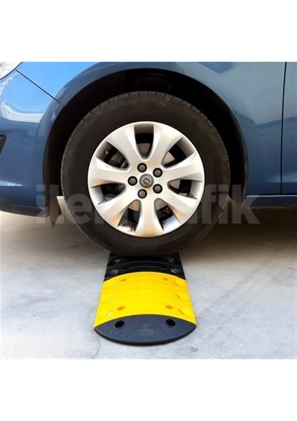 Oval Plastik Hız Kesici Set, Yol Kasisi 8 metre