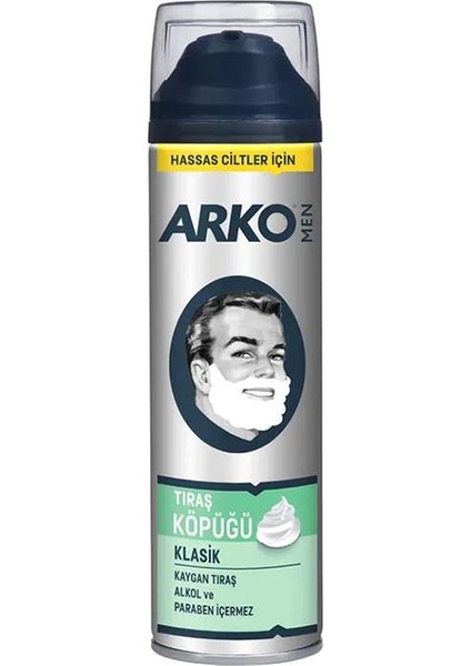 Tıraş Köpüğü 200 ml Klasik