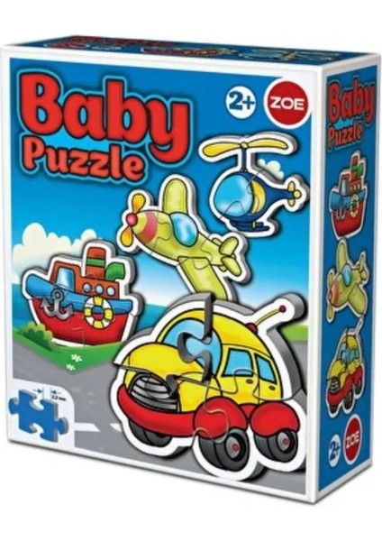 Baby Puzzle Taşıtlar 13 Parça