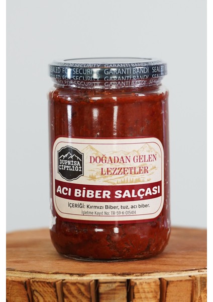 Acı Biber Salçası 800G