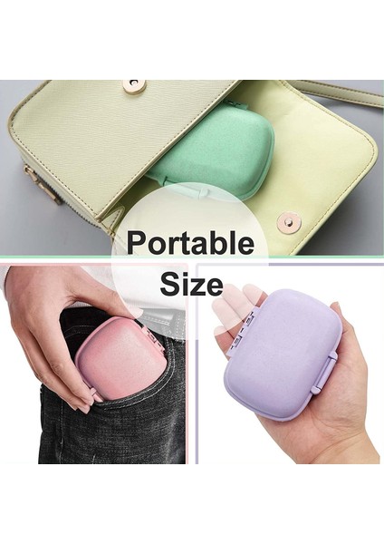 3'lü Paket 8 Bölmeli Seyahat Hapı Organizatörü (Yurt Dışından) indirimleri