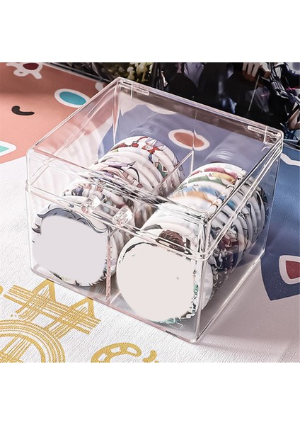 3pcs Fotoğraf Kartı Kutusu Şeffaf Idol Fotoğraf Kartı Kutusu Kart Saklama Kutusu (Yurt Dışından) fiyatları