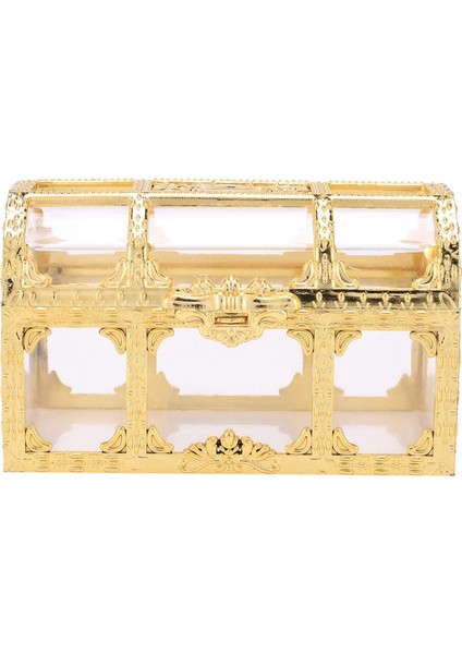 Mini Mücevher Kutusu Şeker Yüzük Küpe Depolama Organizatör Altın L (Yurt Dışından)