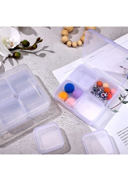 Öğeler El Sanatları Takı Için Kapaklı 34 Adet Plastik Saklama Kapları (Yurt Dışından) indirimleri
