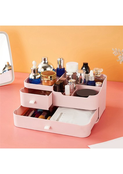 Vanity Için Makyaj Düzenleyici, Çekmeceli Kapasiteli Masa Düzenleyici (Yurt Dışından) fiyatları