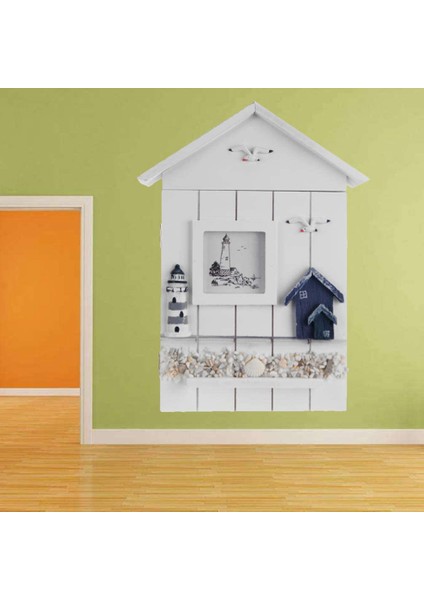 Anahtar Dolabı Ahşap Denizcilik Tarzı Duvara Monte Ahşap Tutucu Dolap (Yurt Dışından) indirimleri