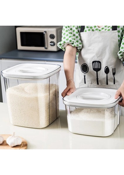 Mutfak Saklama Kutusu Gıda Organizatör Kabı Hava Geçirmez Şeffaf-5kg (Yurt Dışından) fiyatları
