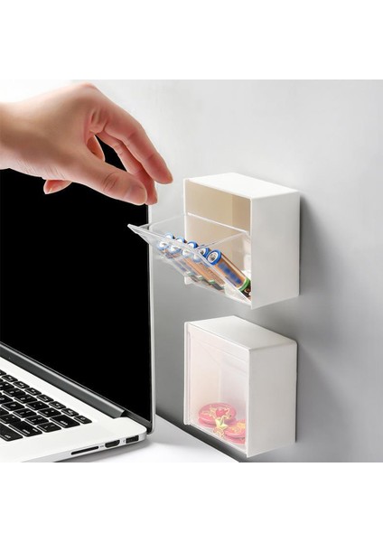 Flip Saklama Kutusu Şeffaf Yapışkanlı Küçük Nesne Saklama Kutusu (Yurt Dışından) indirimleri