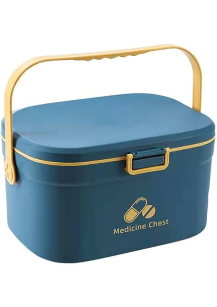 Çok Fonksiyonlu Acil Durum Hapları Kutusu Ilk Yardım Çantası Kabı Mavi (Yurt Dışından) fırsatları