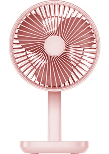 Lityum Pil Şarj Fanı Taşınabilir Ayarlanabilir Açılı Fan Pembe (Yurt Dışından)