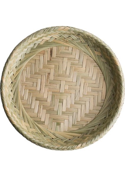 Bambu Tatlı Tabağı Servis Tepsisi Çay Saati Ekmek Kek Meyve A (Yurt Dışından)