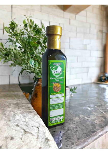 Soğuk Sıkım Keten Tohumuyağı 250 ml %100 Saf %100 Yerli Tohum fiyatları