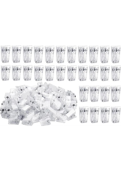 Fotoğrafları Için 100X Şeffaf Klipsler Şeffaf Tek Taraflı Yapıştırıcı (Yurt Dışından) modelleri