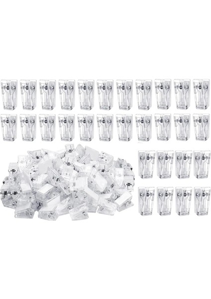 Fotoğrafları Için 100X Şeffaf Klipsler Şeffaf Tek Taraflı Yapıştırıcı (Yurt Dışından) indirimleri