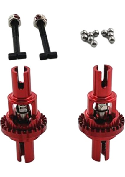 2 Rc Ön ve Diferansiyel Aksesuarı Wltoys 1:28 284161 Kırmızı (Yurt Dışından) fırsatları