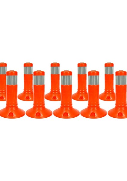 10`lu Delinatör Set 30 x 8 cm, Esnek Duba