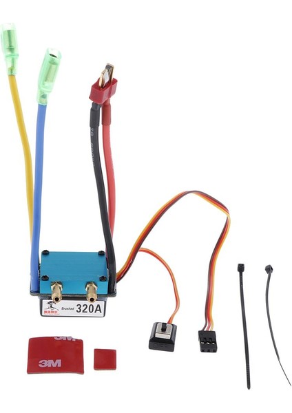 1 320A Fırçalı Esc Hız Cihazı 2 Mod 5V Rc Aksesuarları Için (Yurt Dışından) fiyatları