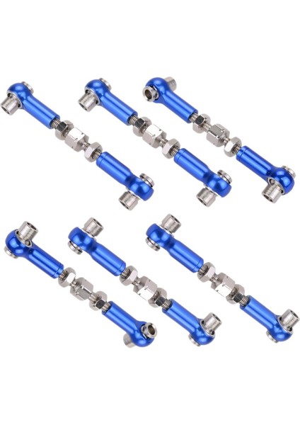 47-57MM Servo Bağlantılı Direksiyon Çubukları Hsp Zd Racing Hpı Lrp Rc Mavi (Yurt Dışından)