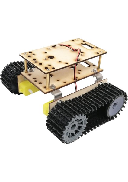 Akıllı 4WD Yap Tank Şasi Yap Robot Bilimi Tt Motor ile (Yurt Dışından)