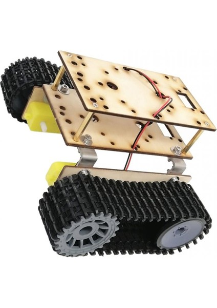 Akıllı 4WD Yap Tank Şasi Yap Robot Bilimi Tt Motor ile (Yurt Dışından) fırsatları