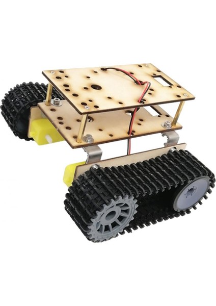 Akıllı 4WD Yap Tank Şasi Yap Robot Bilimi Tt Motor ile (Yurt Dışından) indirimleri