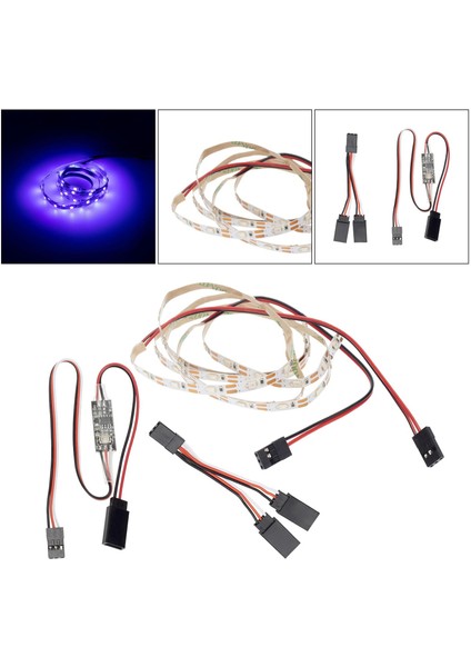 Ar Wing Uçak Accs Blue Için Ü LED (Yurt Dışından) modelleri