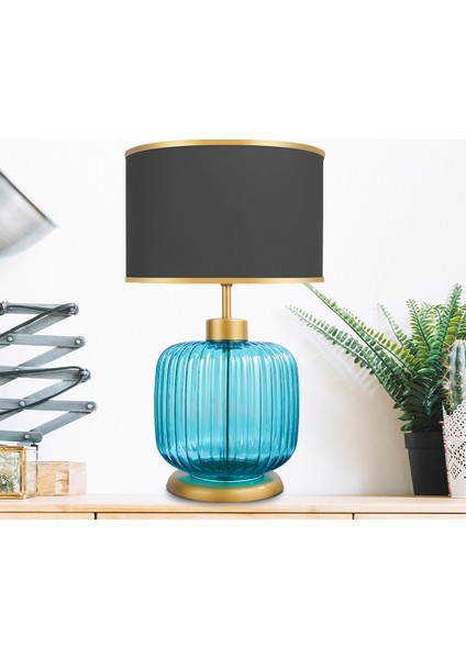 Intense Sapphire Blue Cam Abajur fiyatları