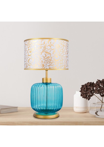 Intense Sapphire Blue Cam Abajur fiyatları