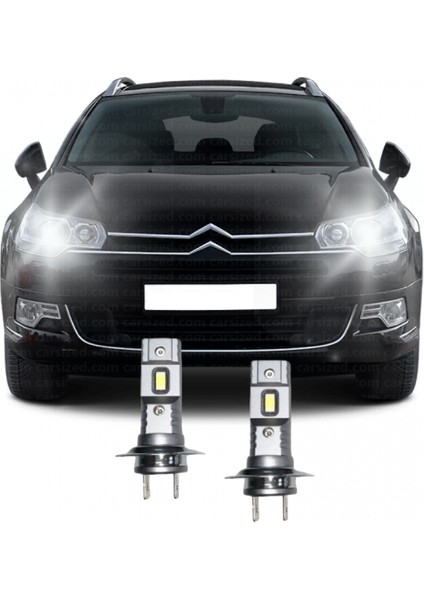 Cıtroen C5 Led Xenon Kısa Far Ampulü H7 Mini Led 2'Li Set