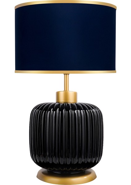 Intense Gloss Black Cam Abajur