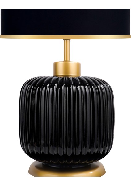 Intense Gloss Black Cam Abajur modelleri